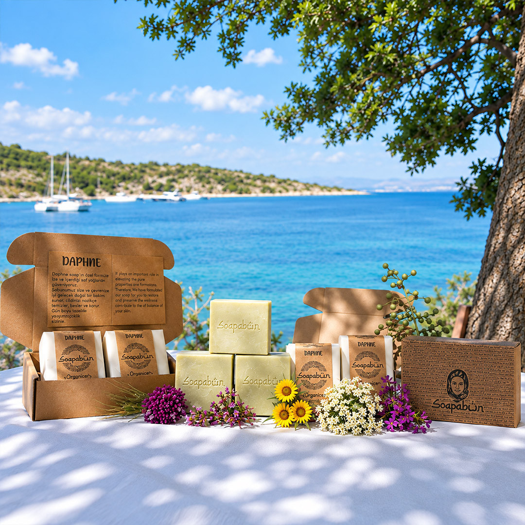 Laurel Oil Soap Bar, Organic Handmade Face & Body Soap - 28