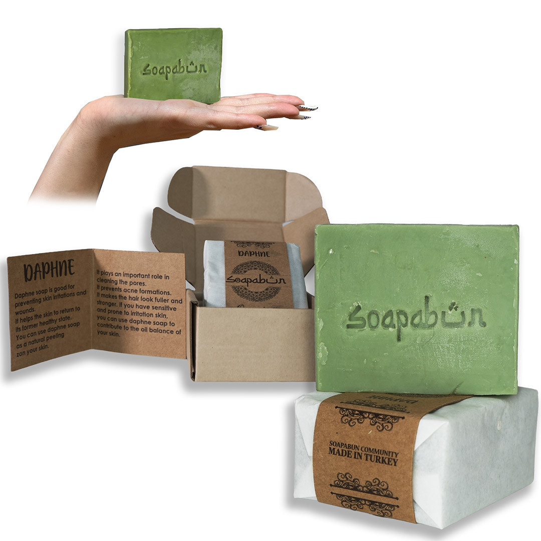 Laurel Oil Soap Bar, Organic Handmade Face & Body Soap - 32