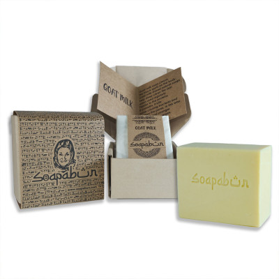 Goat Milk Soap Bar, Natural Moisturizing Face & Body Soap - 1